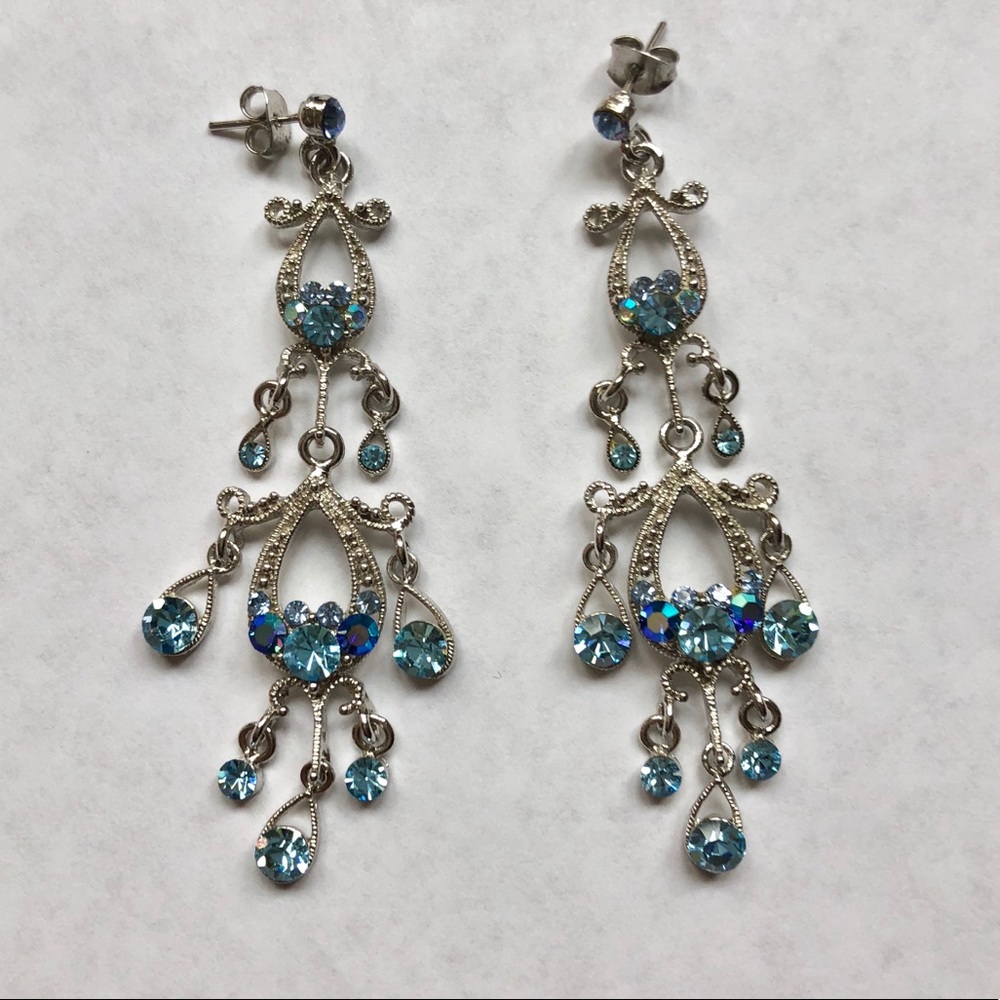 Anthropologie Rhinestone Earrings